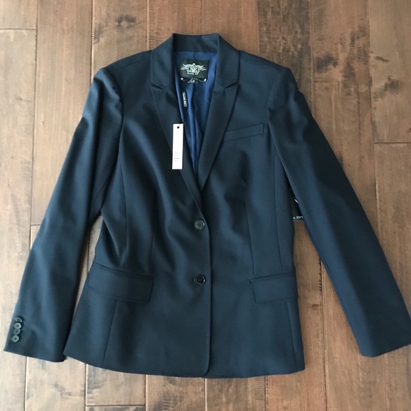Rachel Roy navy blazer - Picture 1 of 5